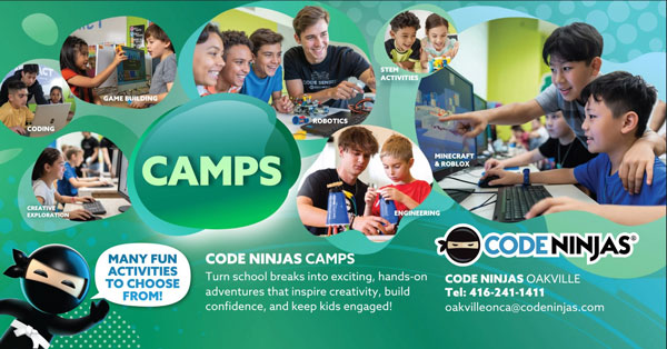 Code Ninjas Oakville Summer Camps